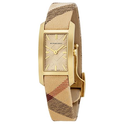 yellow gold burberry watch women|burberry watches outlet online.